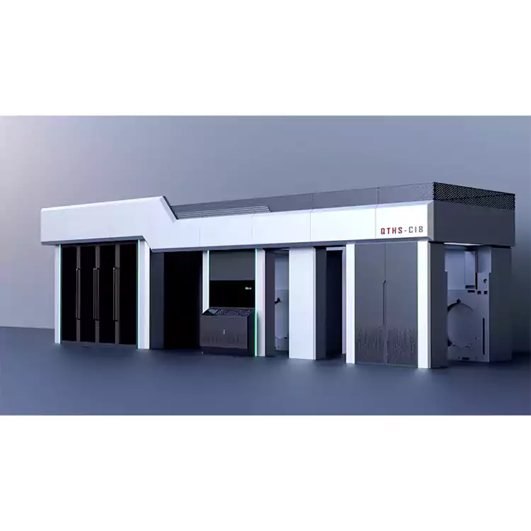 8 farver Fuld Servo-Drive Central Drum Flexo Printermaskine