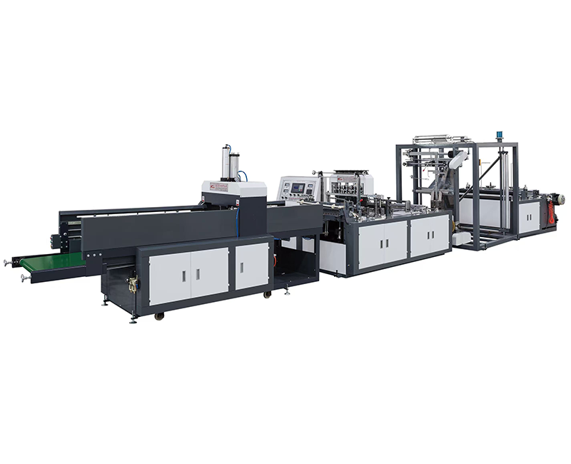 High-Speed ​​Automatisk Non-Woven U Cut Bag Making Machine